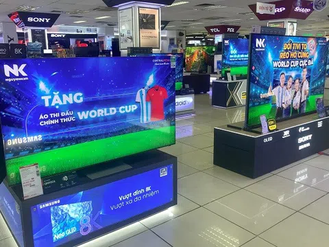 Thị trường tivi nhộn nhịp mùa World Cup 2022