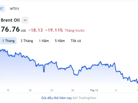 Giá xăng dầu hôm nay 10/12: Cập nhật giá xăng dầu trong nước, quốc tế