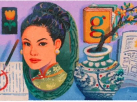 Google Doodle hôm nay 1/2: Tôn vinh bà Sương Nguyệt Anh