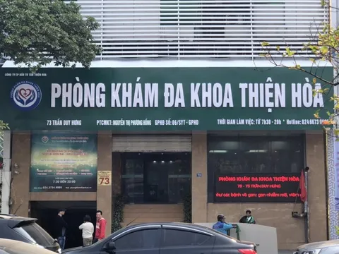 Phòng khám đa khoa Thiện Hòa bị phạt 122 triệu, tước giấy phép hoạt động 3 tháng