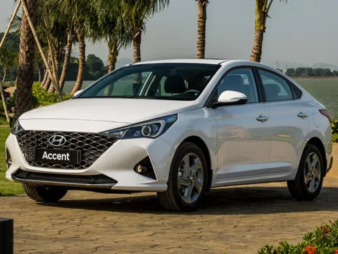 Thương hiệu Hyundai Accent dẫn đầu mẫu xe có số lượng bán hàng tốt nhất tháng 4