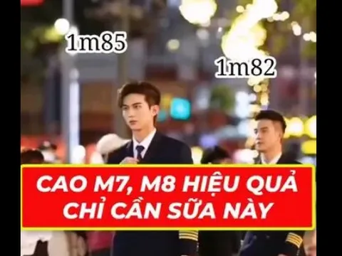 Quảng cáo sữa tăng chiều cao tràn lan: Người tiêu dùng cần cảnh giác lựa chọn sản phẩm