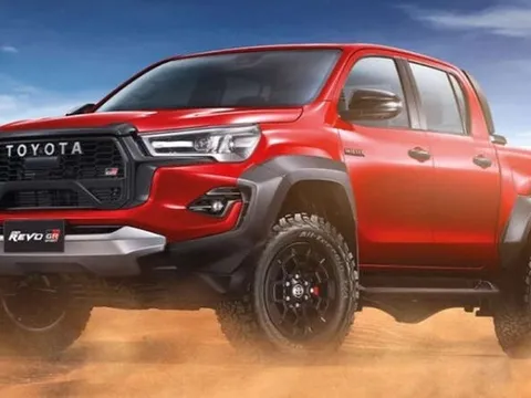 Toyota Hilux GR Sport 2024 ra mắt tại Thái Lan