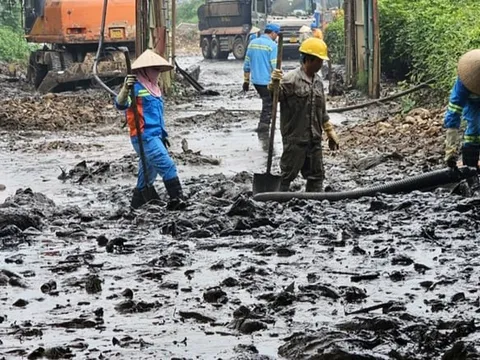 Hà Nội yêu cầu làm rõ trách nhiệm vụ tràn bùn thải tại bãi rác Nam Sơn