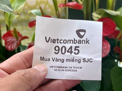 Vietcombank điều chỉnh thời gian mua vàng miếng online