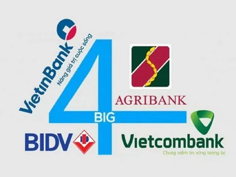 Big 4 ngân hàng lãi tỷ USD, Vietcombank dẫn đầu