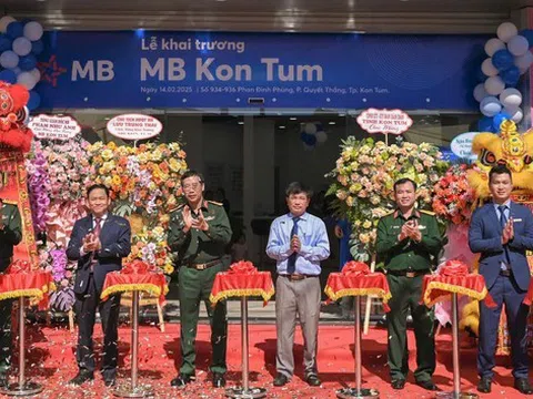 MB khai trương chi nhánh Kon Tum, thúc đẩy phát triển tài chính khu vực Bắc Tây Nguyên