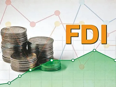 FDI vào Việt Nam tăng vọt, vốn điều chỉnh tăng hơn 95%