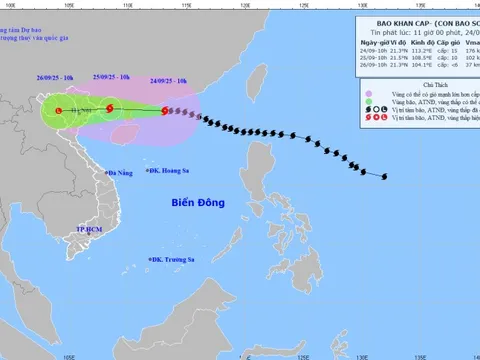 Hà Nội triển khai ứng phó chủ động, tập trung với siêu bão Ragasa
