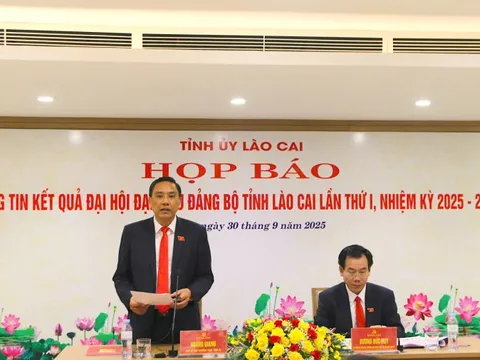 Đại hội Đảng bộ tỉnh Lào Cai rút ngắn thời gian để chỉ đạo phòng chống thiên tai