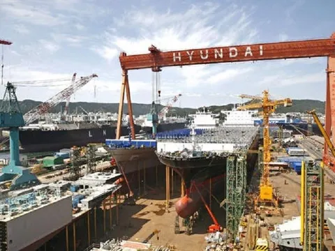 Siemens và HD Hyundai rót hàng trăm triệu USD đưa AI vào nhà máy đóng tàu