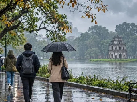 Không khí lạnh tràn về, Bắc Bộ chuyển lạnh, vùng núi cao có nơi rét