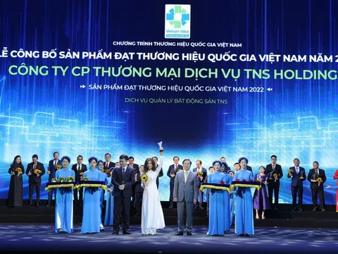 TNS Holdings tự hào trở thành Thương hiệu quốc gia 2022