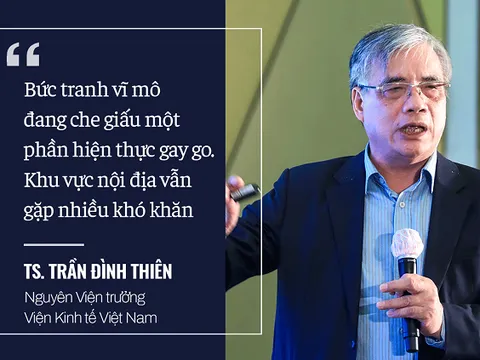 TS. Trần Đình Thiên: Nghịch lý kinh tế tăng trưởng cao nhưng chứng khoán lao dốc, khủng hoảng lòng tin