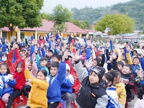 Ngày hội "Em yêu STEM" tại Trường Tiểu học Bản Lầu, Lào Cai