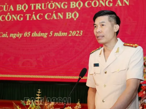 Lào Cai có Giám đốc Công an mới