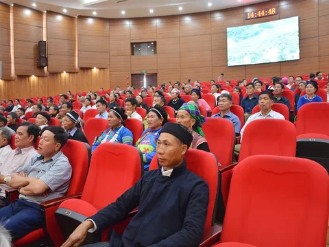 Lào Cai biểu dương người có uy tín tiêu biểu, xuất sắc trong đồng bào dân tộc thiểu số giai đoạn 2021 - 2023