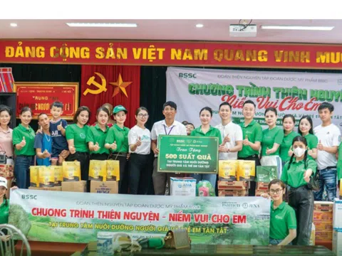 “Niềm vui cho em”- Món quà ý nghĩa và ấm áp nhân Ngày Quốc tế thiếu nhi