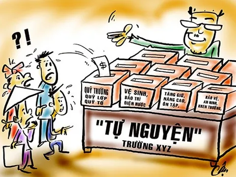 Những khoản thu đầu năm học khiến phụ huynh "phát hoảng"