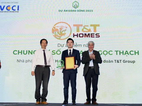 Dự án của T&T Homes được vinh danh Dự án đáng sống năm 2023