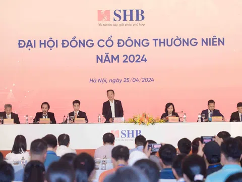 SHB tăng tốc chuyển đổi, lợi nhuận quý I cao nhất lịch sử, mục tiêu 2024 tăng 22% và chia cổ tức 18%