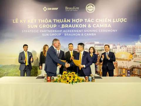 Sun Group hợp tác chiến lược với thương hiệu danh tiếng của Đức về sản xuất bia