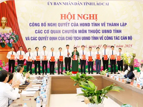 [Infographic] Danh sách lãnh đạo các cơ quan chuyên môn thuộc UBND tỉnh Lào Cai