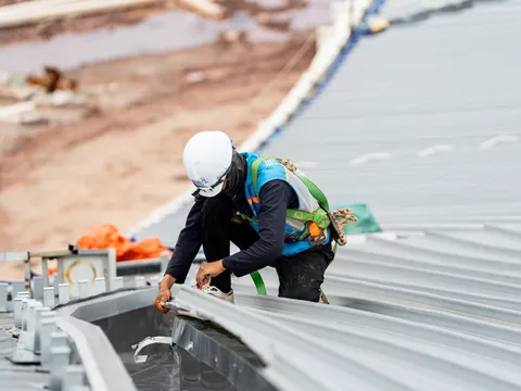 Đại công trường sân bay Phú Quốc: 5 tháng dựng “cánh Phượng hoàng lửa”, tăng tốc xuyên mùa mưa để cán mốc vận hành từ tháng 4/2027