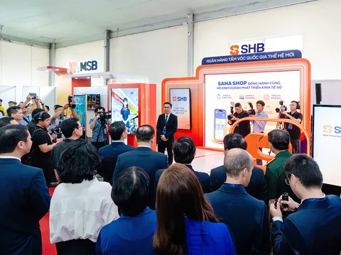 SHB SAHA Shop gây ấn tượng tại sự kiện Chuyển đổi số ngành Ngân hàng 2026