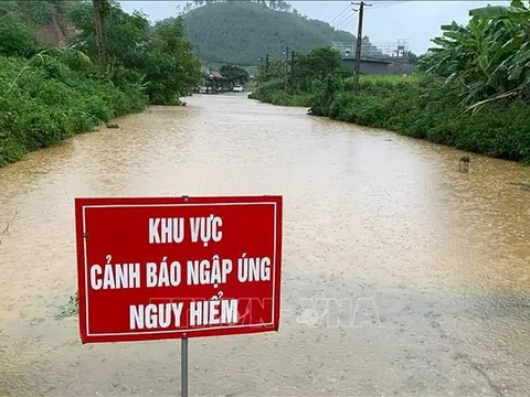 Tin cảnh báo lũ quét, sạt lở đất, sụt lún đất do mưa lũ hoặc dòng chảy tỉnh Lào Cai